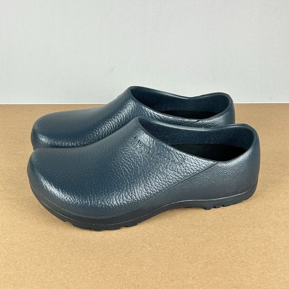 Birkenstock Profi Birki Molded Clogs Womens 10 Mens 8 Blue Mule Slip On